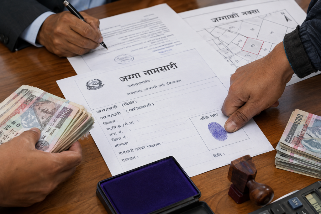 घर जग्गामा वर्षभर झन्डै ७ खर्ब २१ अर्बको कारोबार